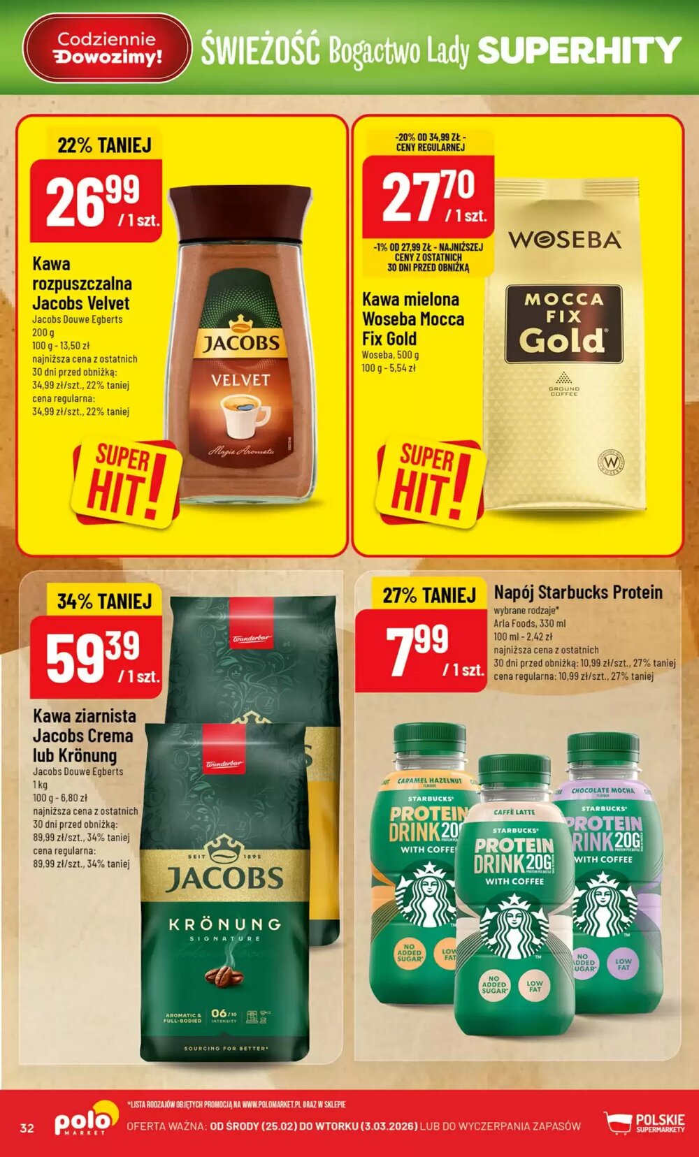 Gazetka promocyjna Polomarket  ważna od 25.02.2026 - Strona 32.