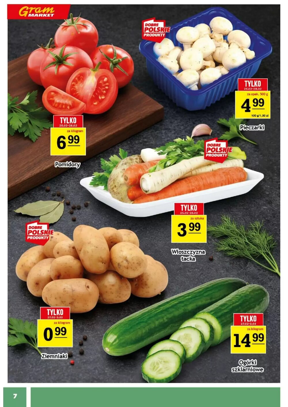Gazetka promocyjna Gram Market  ważna od 25.02.2026 - Strona 7.