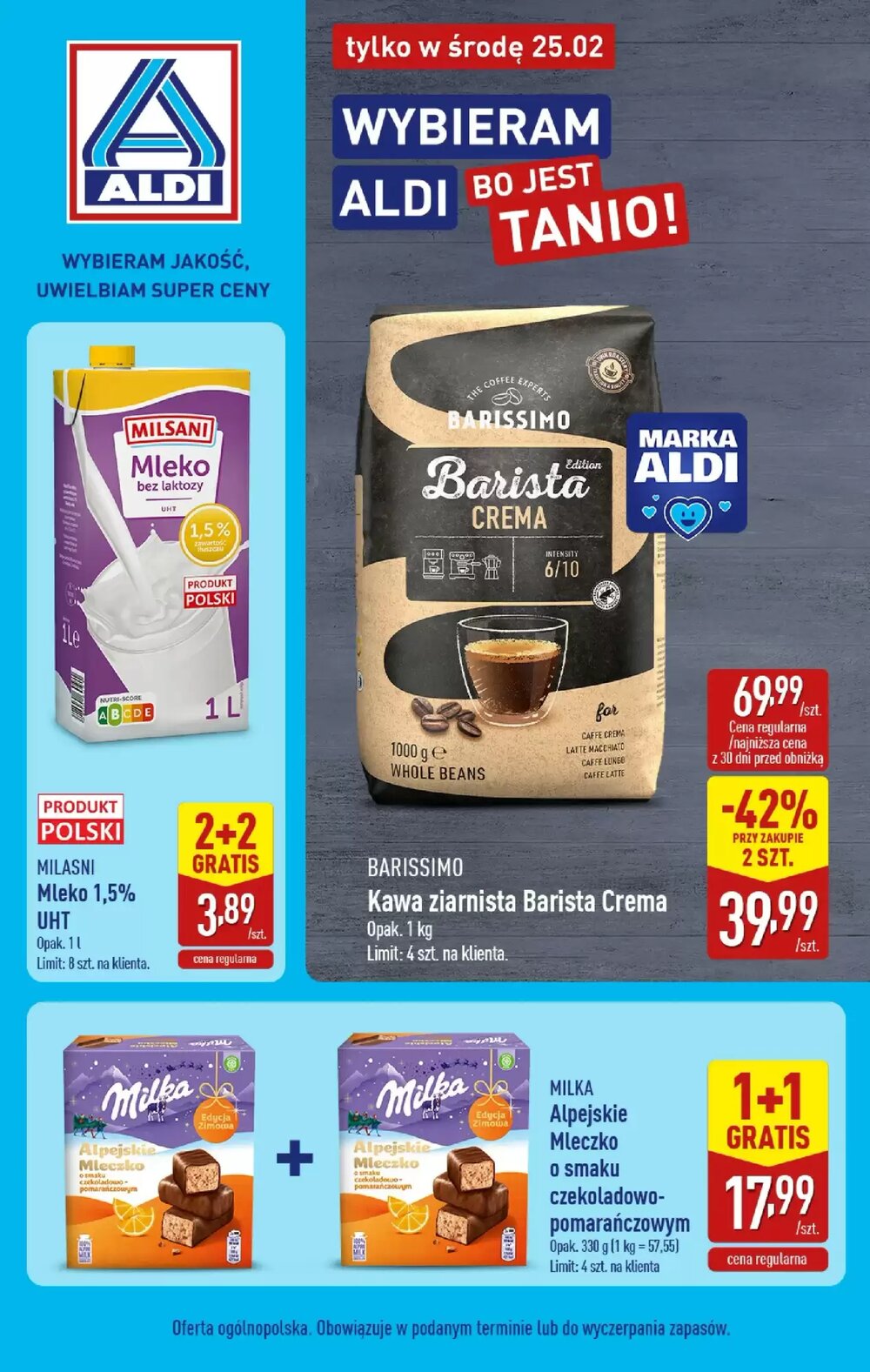 Gazetka promocyjna ALDI  ważna od 25.02.2026 - Strona 1.