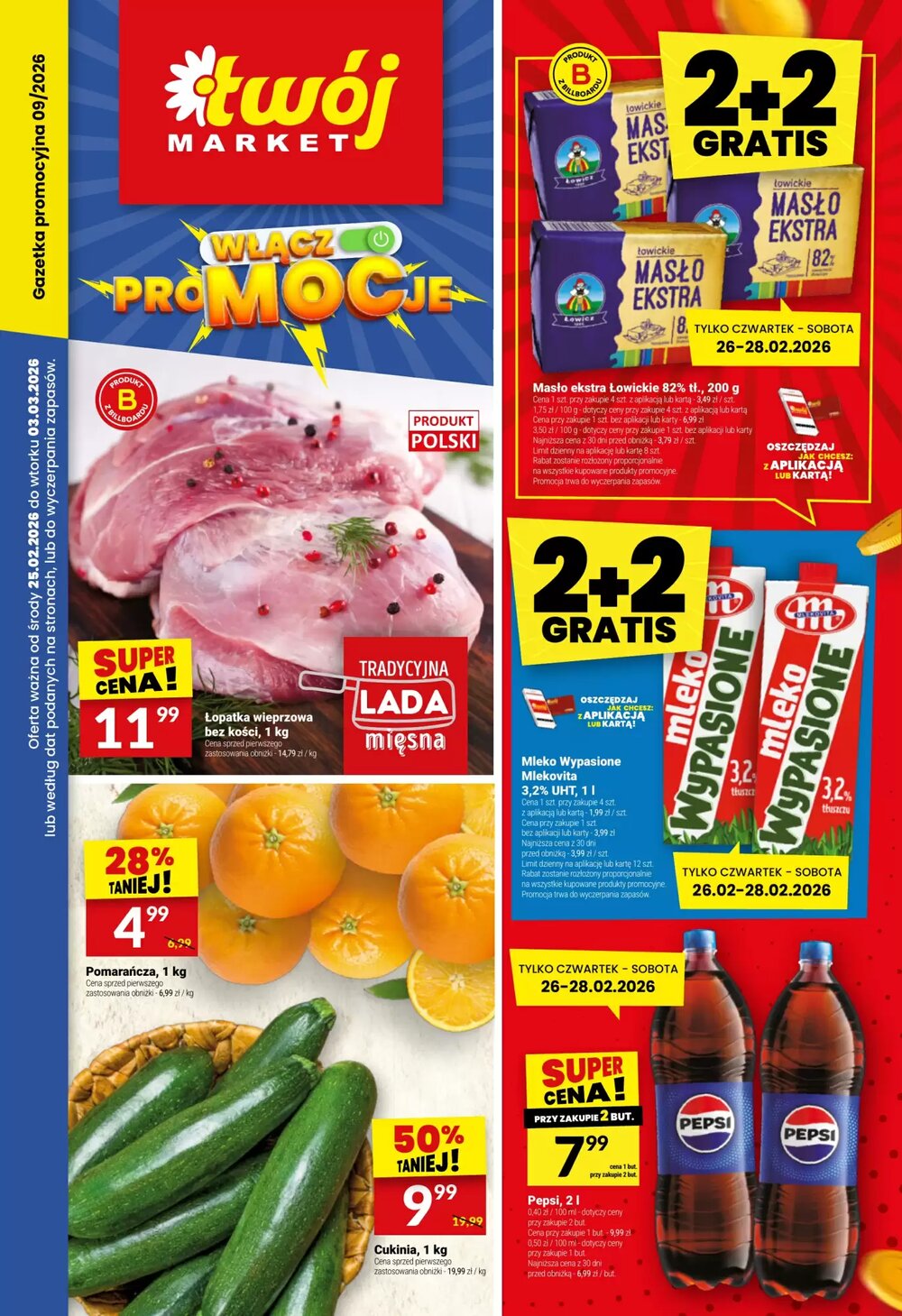 Gazetka promocyjna Twój Market  ważna od 25.02.2026 - Strona 1.