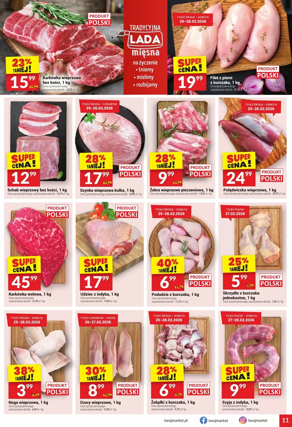 Gazetka promocyjna Twój Market  ważna od 25.02.2026 - Strona 11.