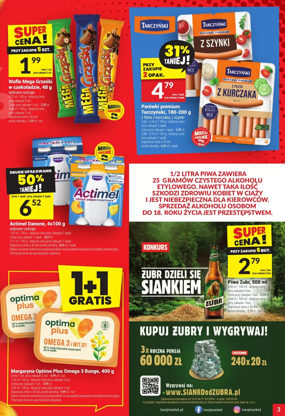 Gazetka promocyjna Twój Market  ważna od 25.02.2026 - Strona 3.