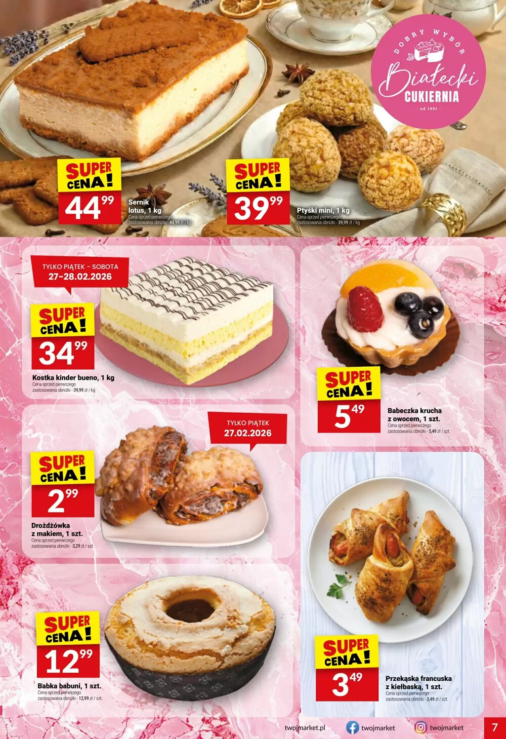 Gazetka promocyjna Twój Market  ważna od 25.02.2026 - Strona 7.