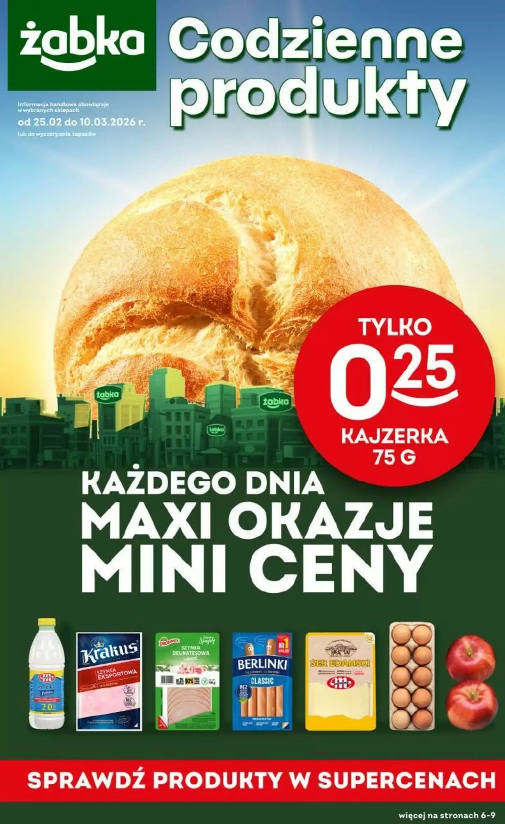 Gazetka promocyjna Żabka  ważna od 25.02.2026 - Strona 1.