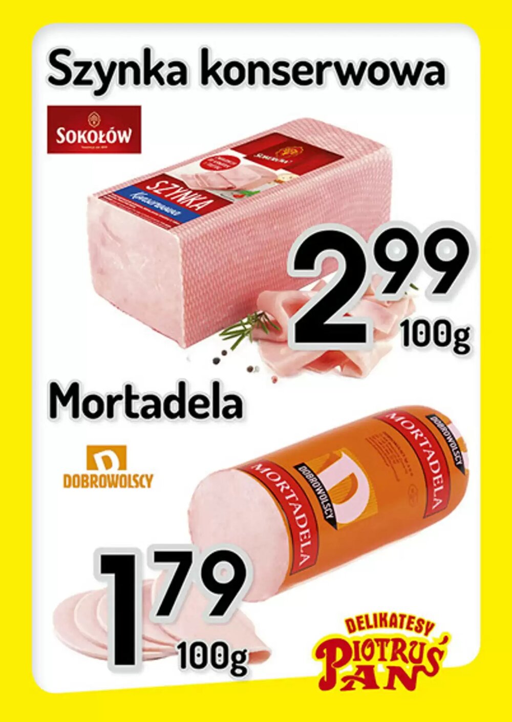 Gazetka promocyjna Delikatesy Piotruś Pan  ważna od 25.02.2026 - Strona 1.