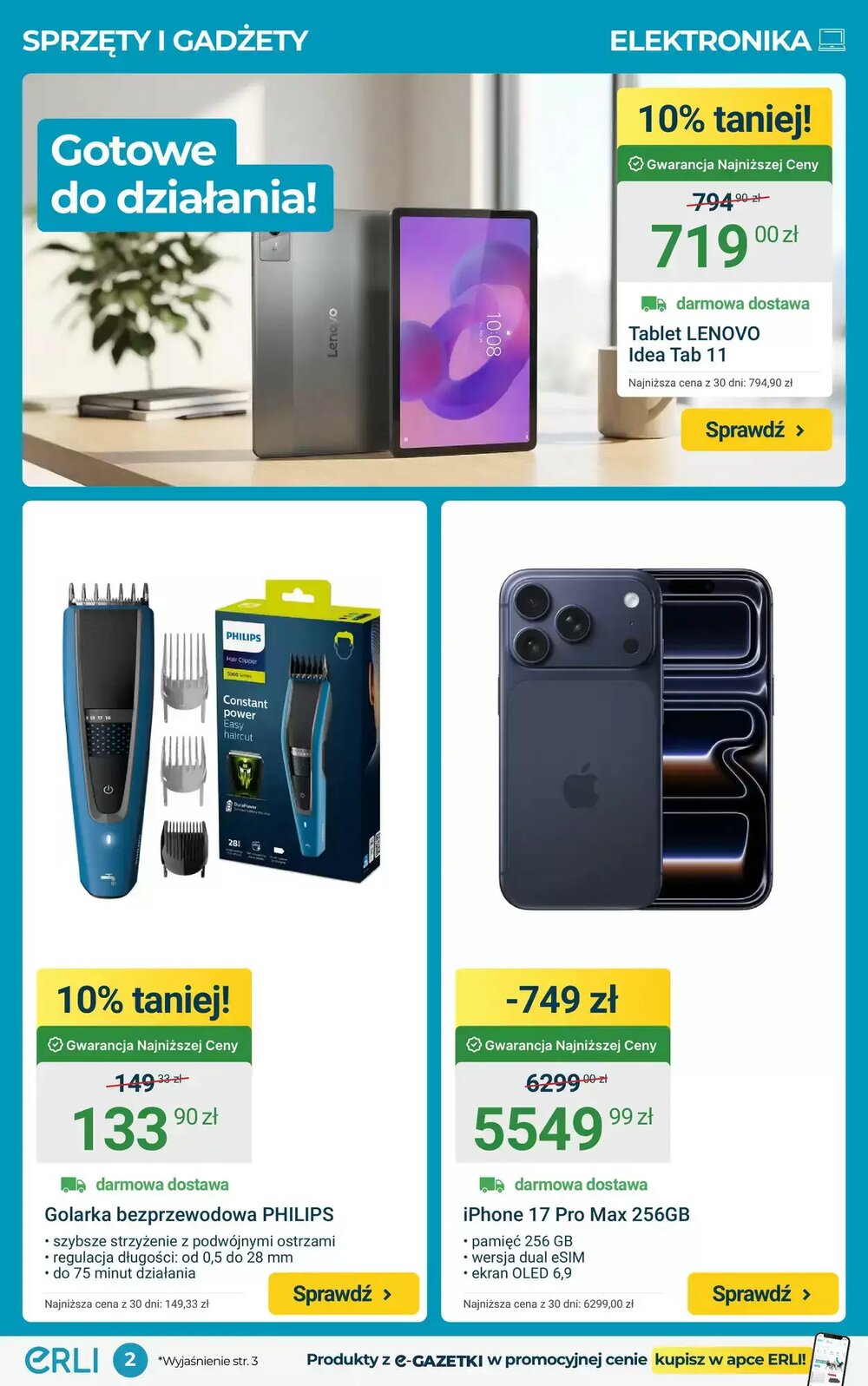 Gazetka promocyjna ERLI  ważna od 25.02.2026 - Strona 2.