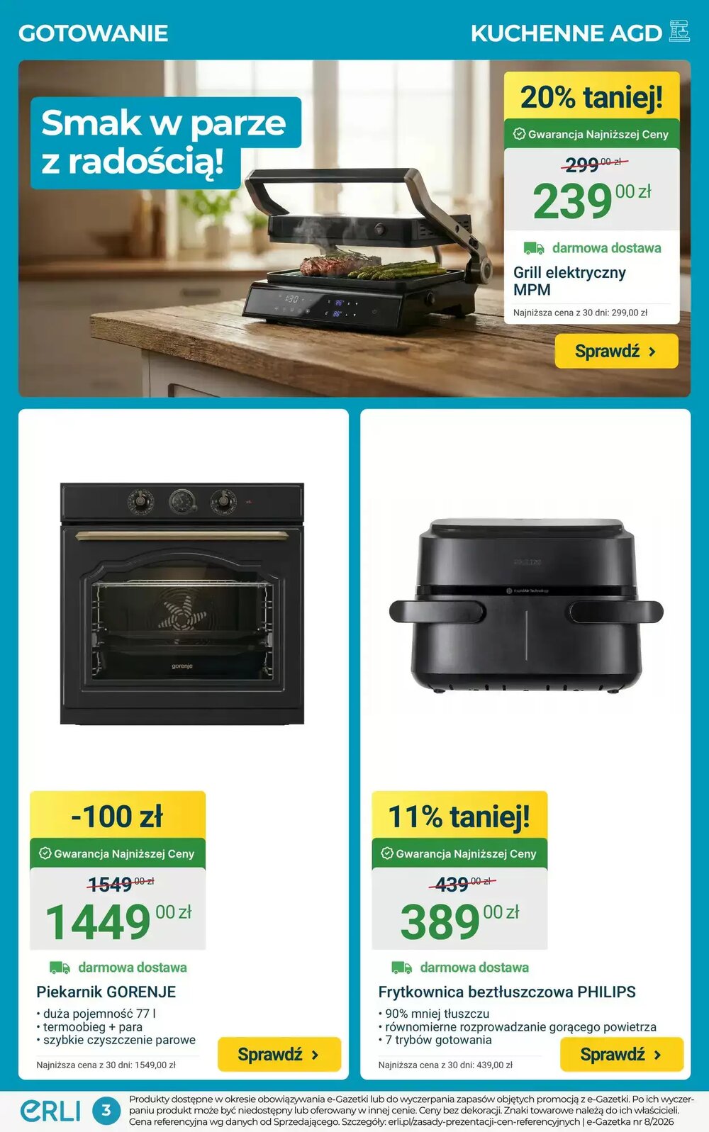 Gazetka promocyjna ERLI  ważna od 25.02.2026 - Strona 3.