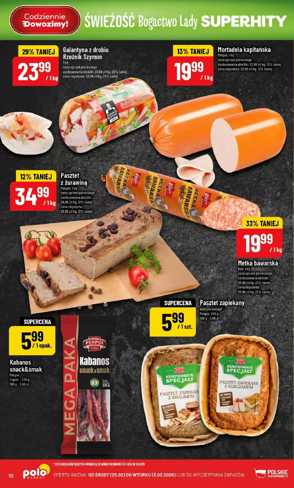 Gazetka promocyjna Polomarket  ważna od 25.02.2026 - Strona 10.