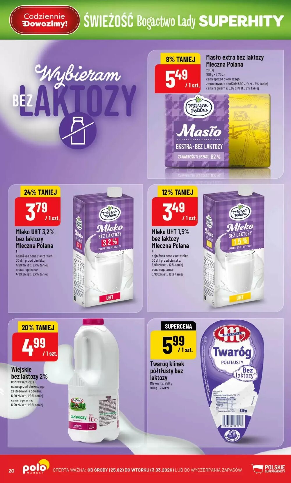 Gazetka promocyjna Polomarket  ważna od 25.02.2026 - Strona 20.