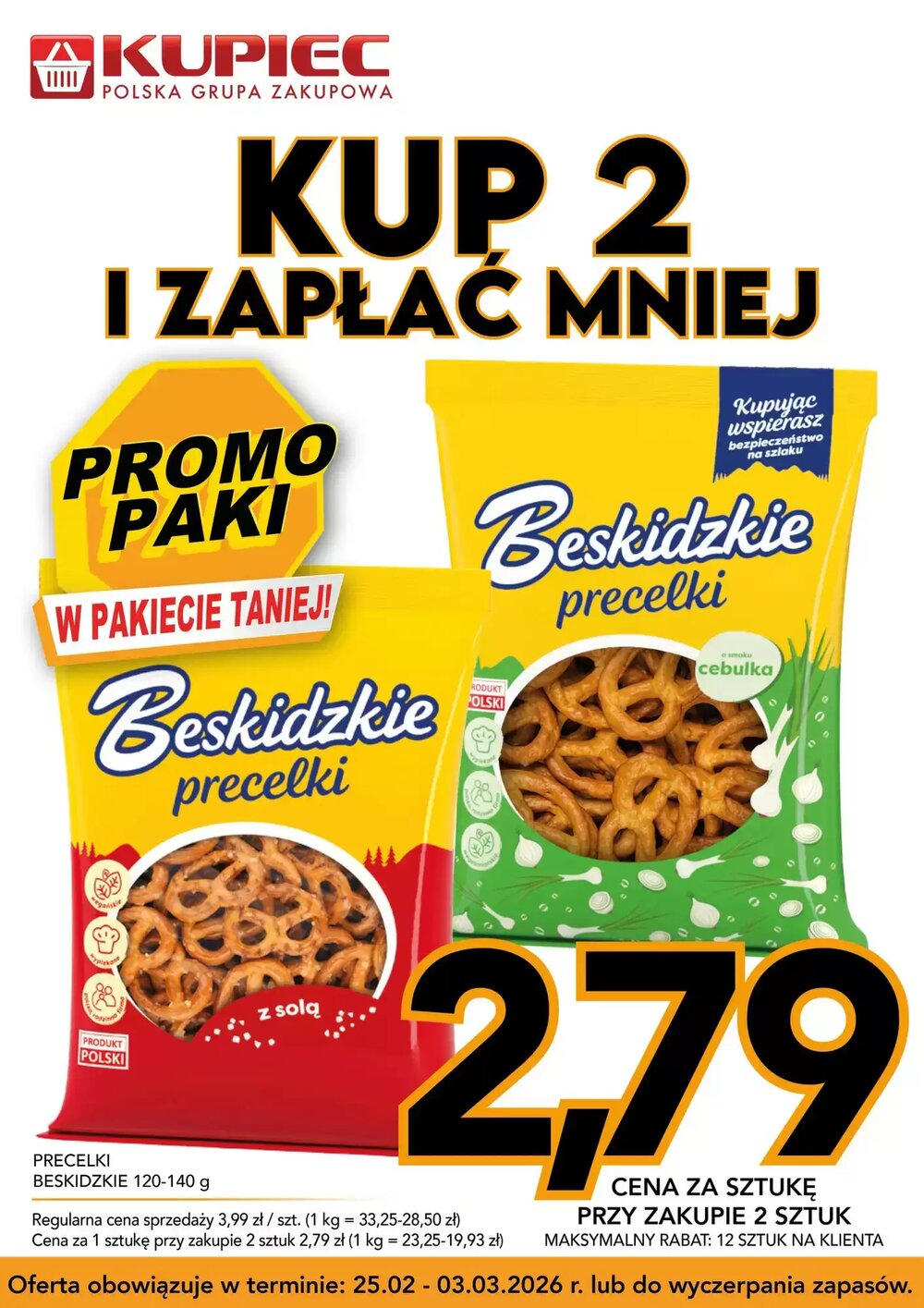 Gazetka promocyjna Kupiec  ważna od 25.02.2026 - Strona 3.