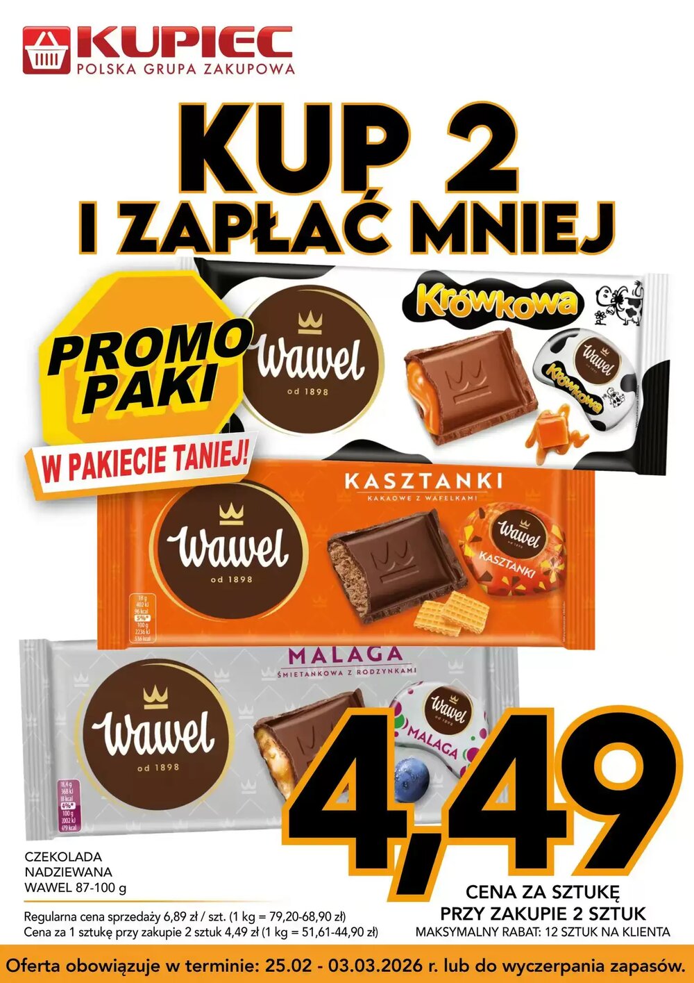 Gazetka promocyjna Kupiec  ważna od 25.02.2026 - Strona 5.