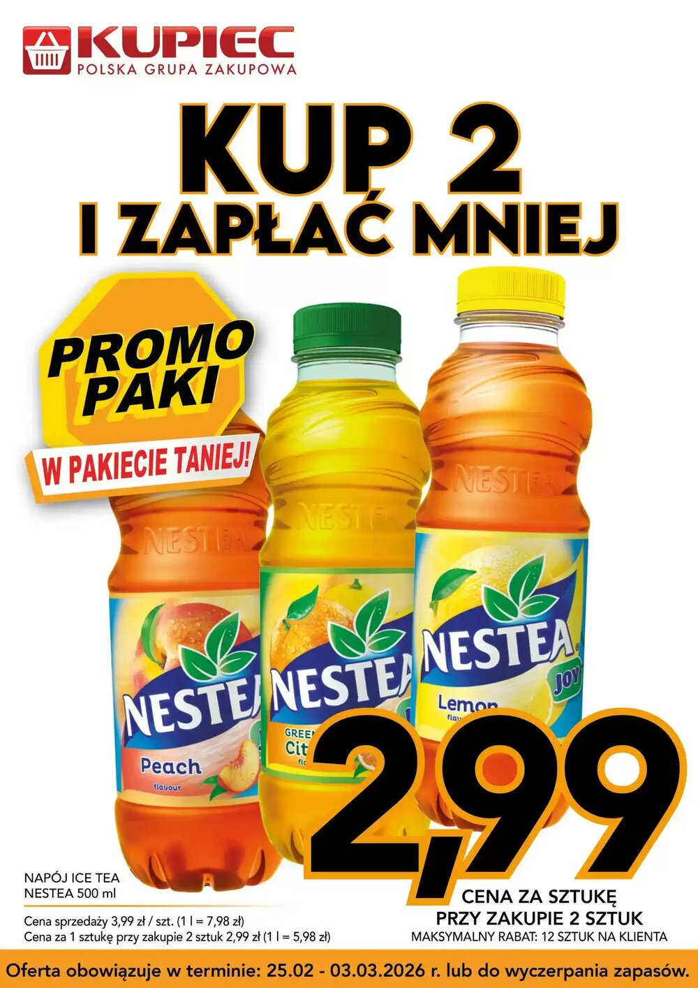 Gazetka promocyjna Kupiec  ważna od 25.02.2026 - Strona 8.