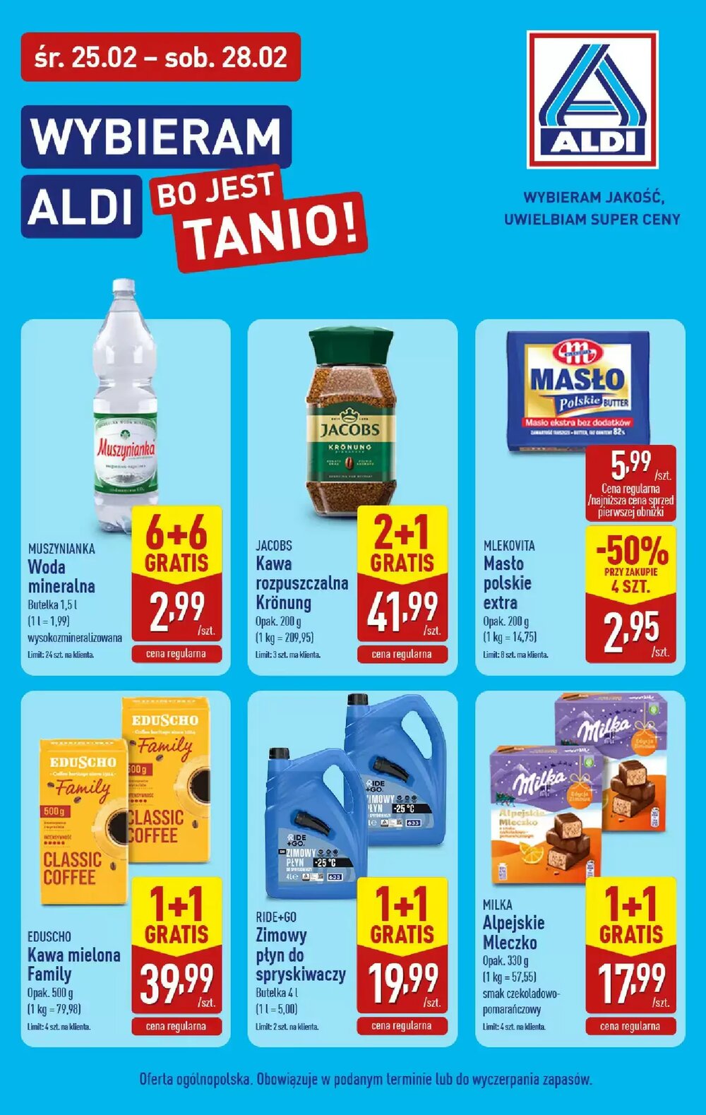 Gazetka promocyjna ALDI  ważna od 25.02.2026 - Strona 1.