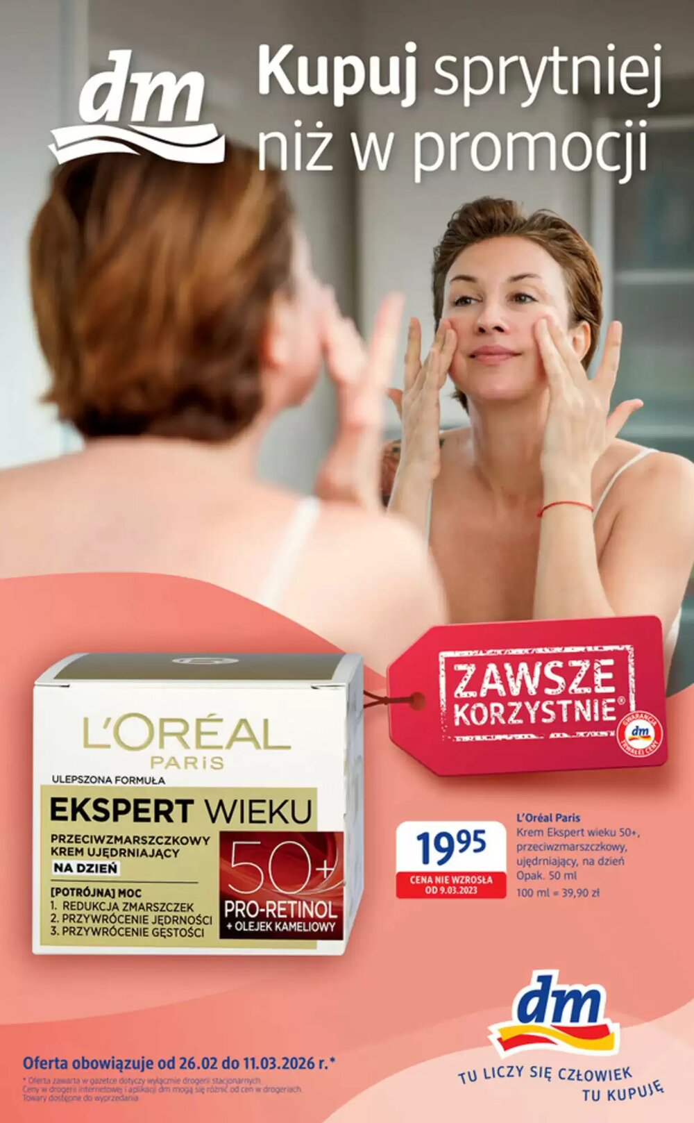 Gazetka promocyjna dm drogerie markt  ważna od 26.02.2026 - Strona 1.