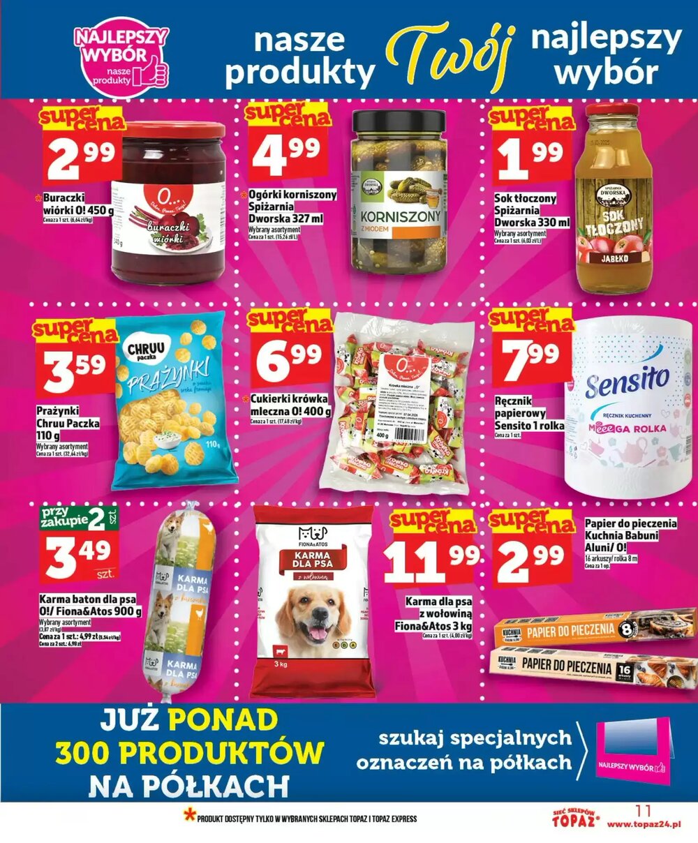 Gazetka promocyjna Topaz  ważna od 26.02.2026 - Strona 11.