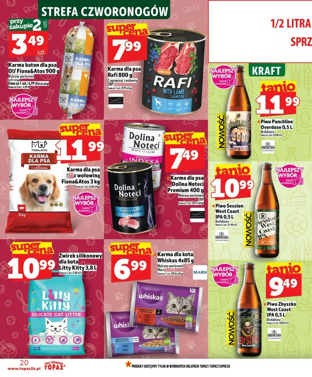 Gazetka promocyjna Topaz  ważna od 26.02.2026 - Strona 20.