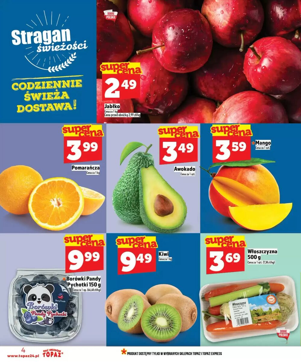 Gazetka promocyjna Topaz  ważna od 26.02.2026 - Strona 4.