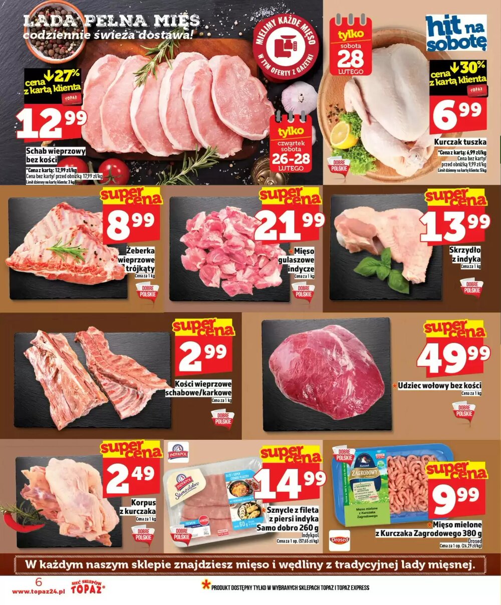 Gazetka promocyjna Topaz  ważna od 26.02.2026 - Strona 6.