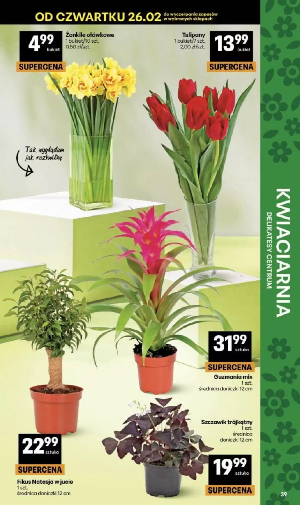 Gazetka promocyjna Delikatesy Centrum  ważna od 26.02.2026 - Strona 39.