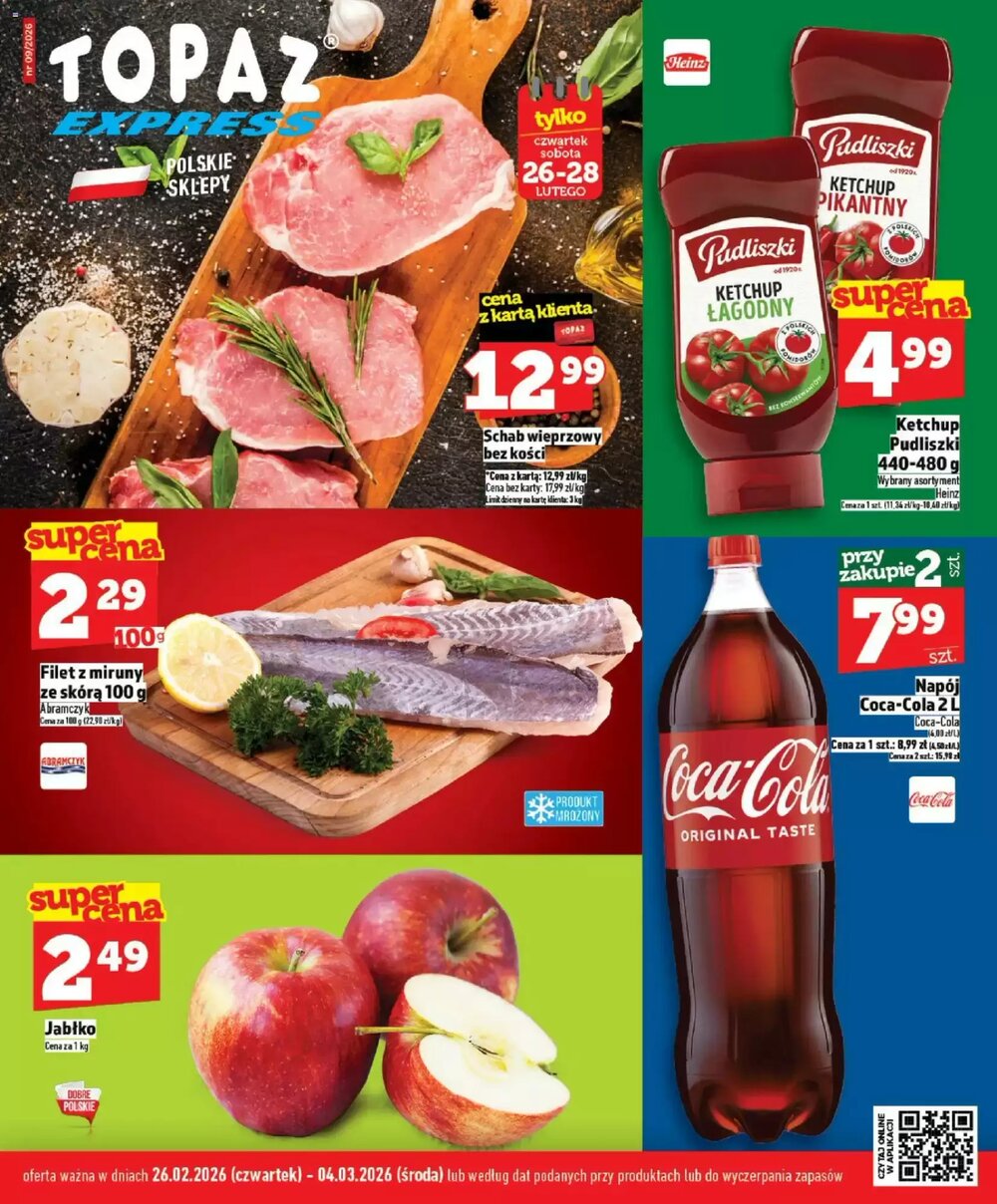 Gazetka promocyjna Topaz Express  ważna od 26.02.2026 - Strona 1.