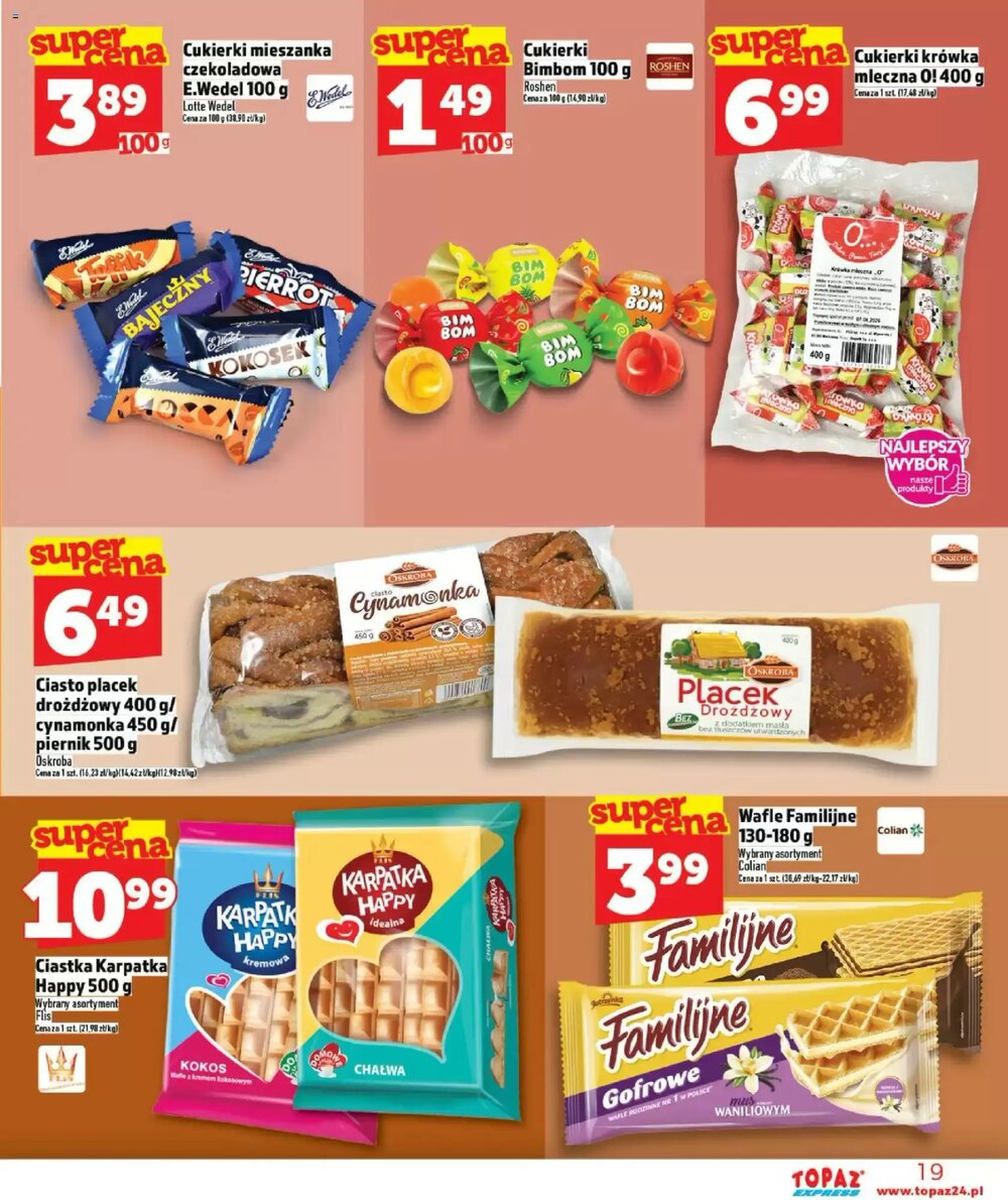 Gazetka promocyjna Topaz Express  ważna od 26.02.2026 - Strona 19.