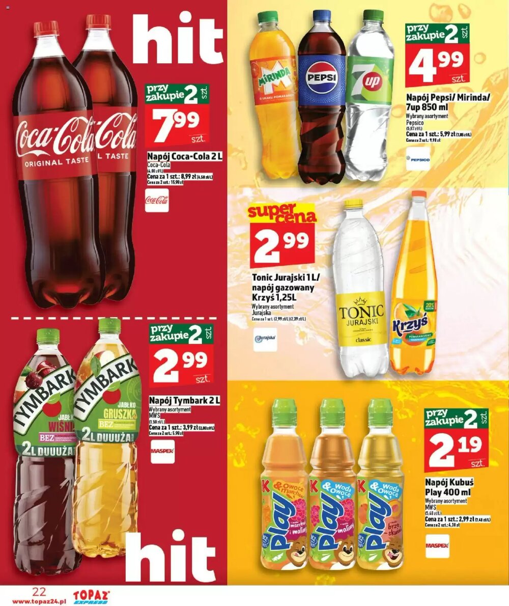 Gazetka promocyjna Topaz Express  ważna od 26.02.2026 - Strona 22.
