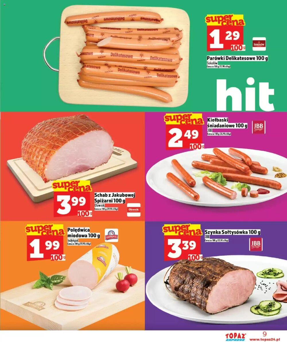 Gazetka promocyjna Topaz Express  ważna od 26.02.2026 - Strona 9.
