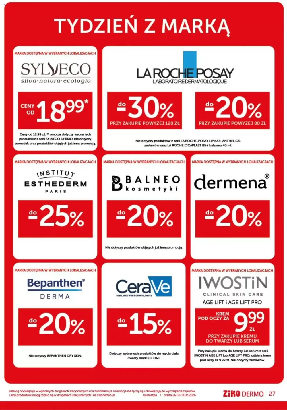 Gazetka promocyjna Ziko Dermo  ważna od 26.02.2026 - Strona 27.