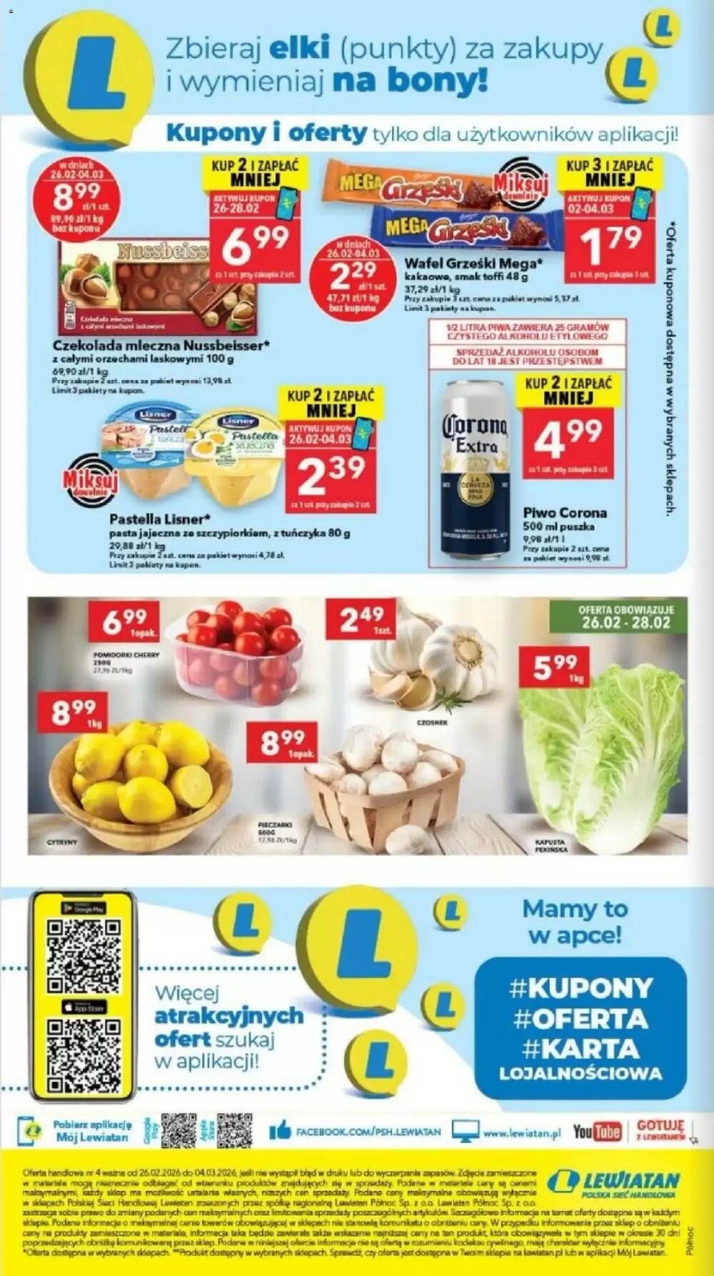 Gazetka promocyjna Lewiatan  ważna od 26.02.2026 - Strona 8.