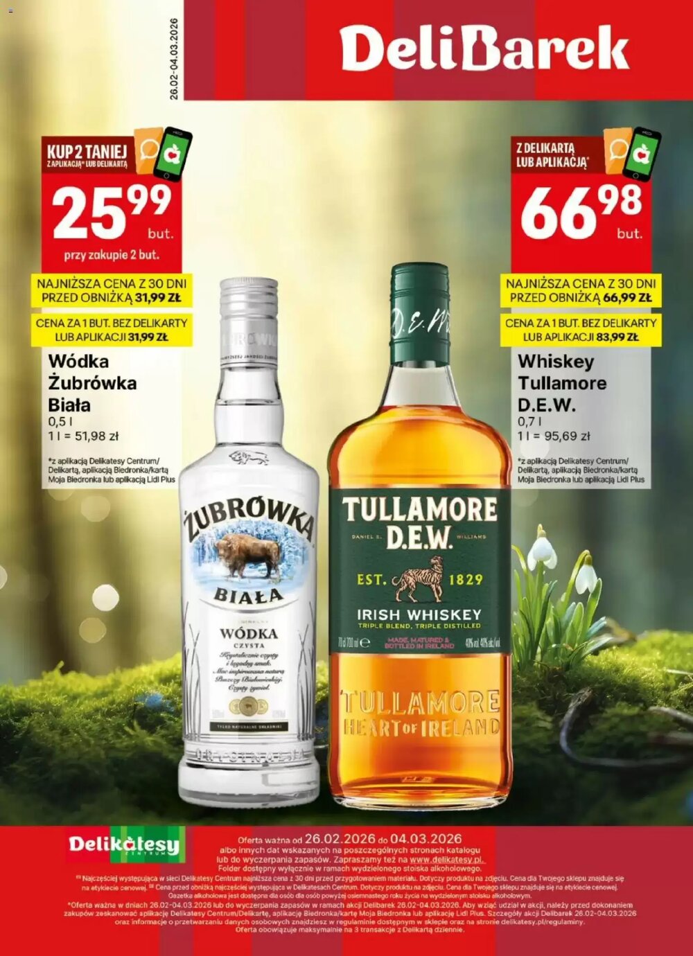 Gazetka promocyjna Delikatesy Centrum  ważna od 26.02.2026 - Strona 1.