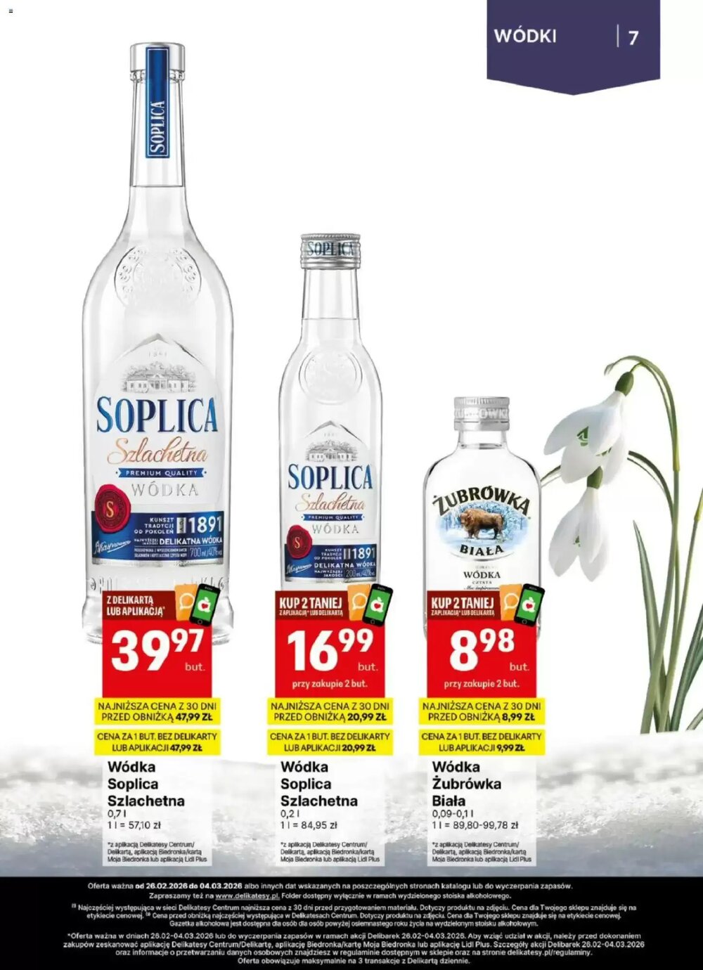 Gazetka promocyjna Delikatesy Centrum  ważna od 26.02.2026 - Strona 7.