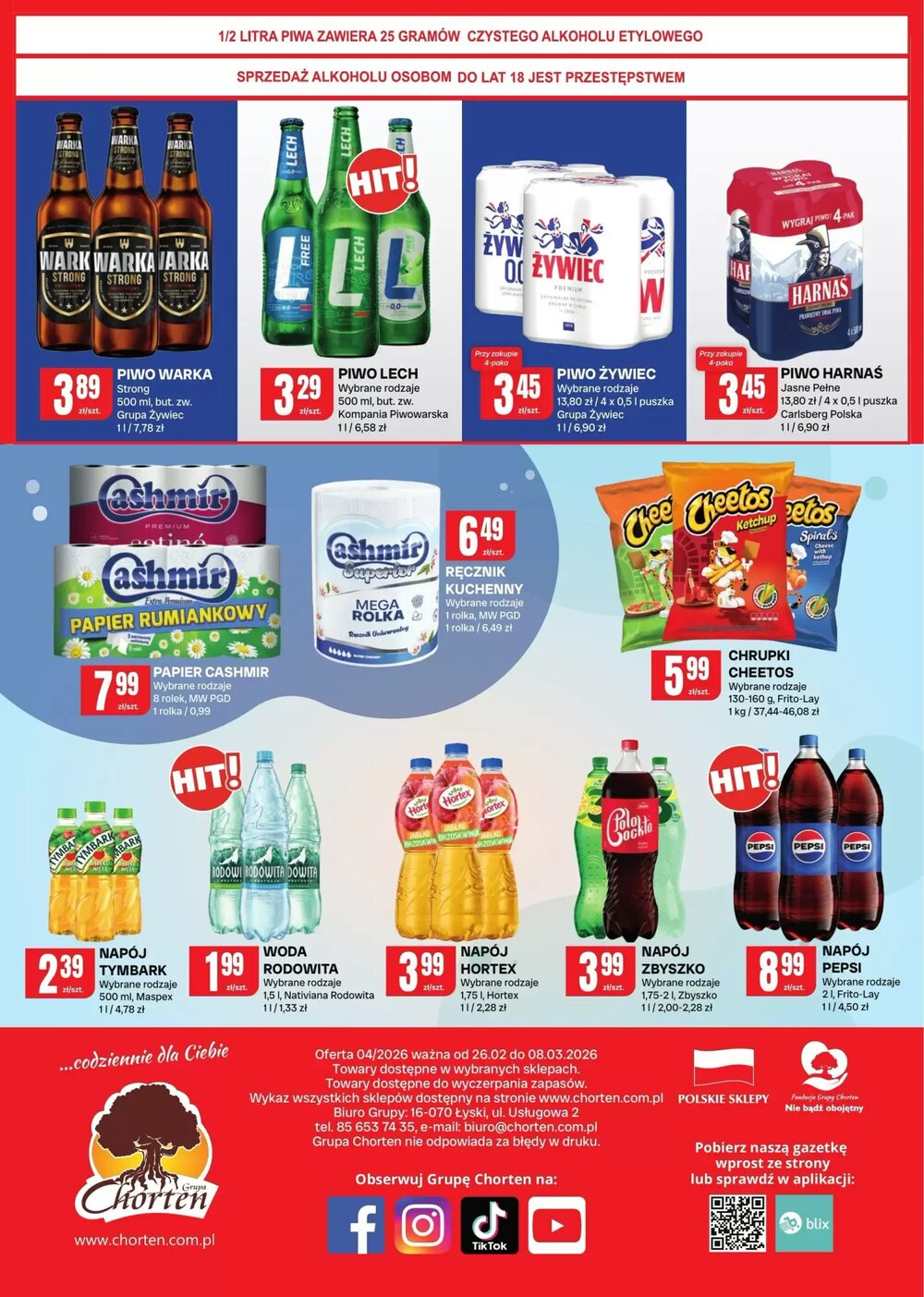 Gazetka promocyjna Chorten  ważna od 26.02.2026 - Strona 2.