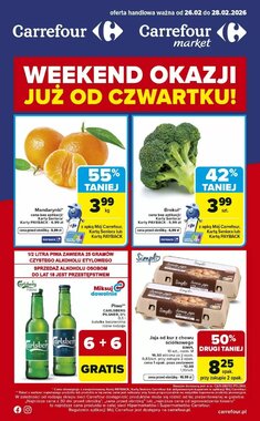 Gazetka promocyjna Carrefour Market ważna od 26.02.2026