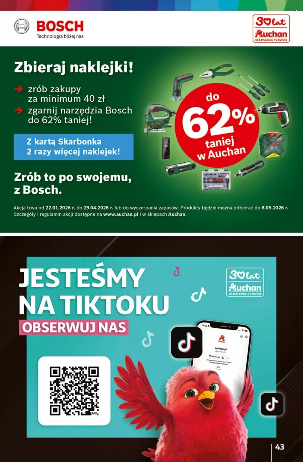 Gazetka promocyjna Auchan  ważna od 26.02.2026 - Strona 43.