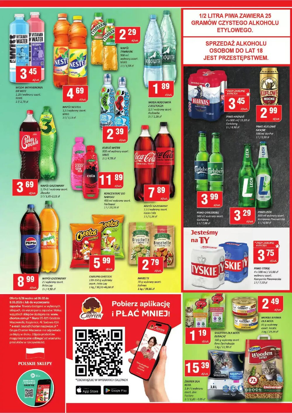 Gazetka promocyjna Chorten  ważna od 26.02.2026 - Strona 4.