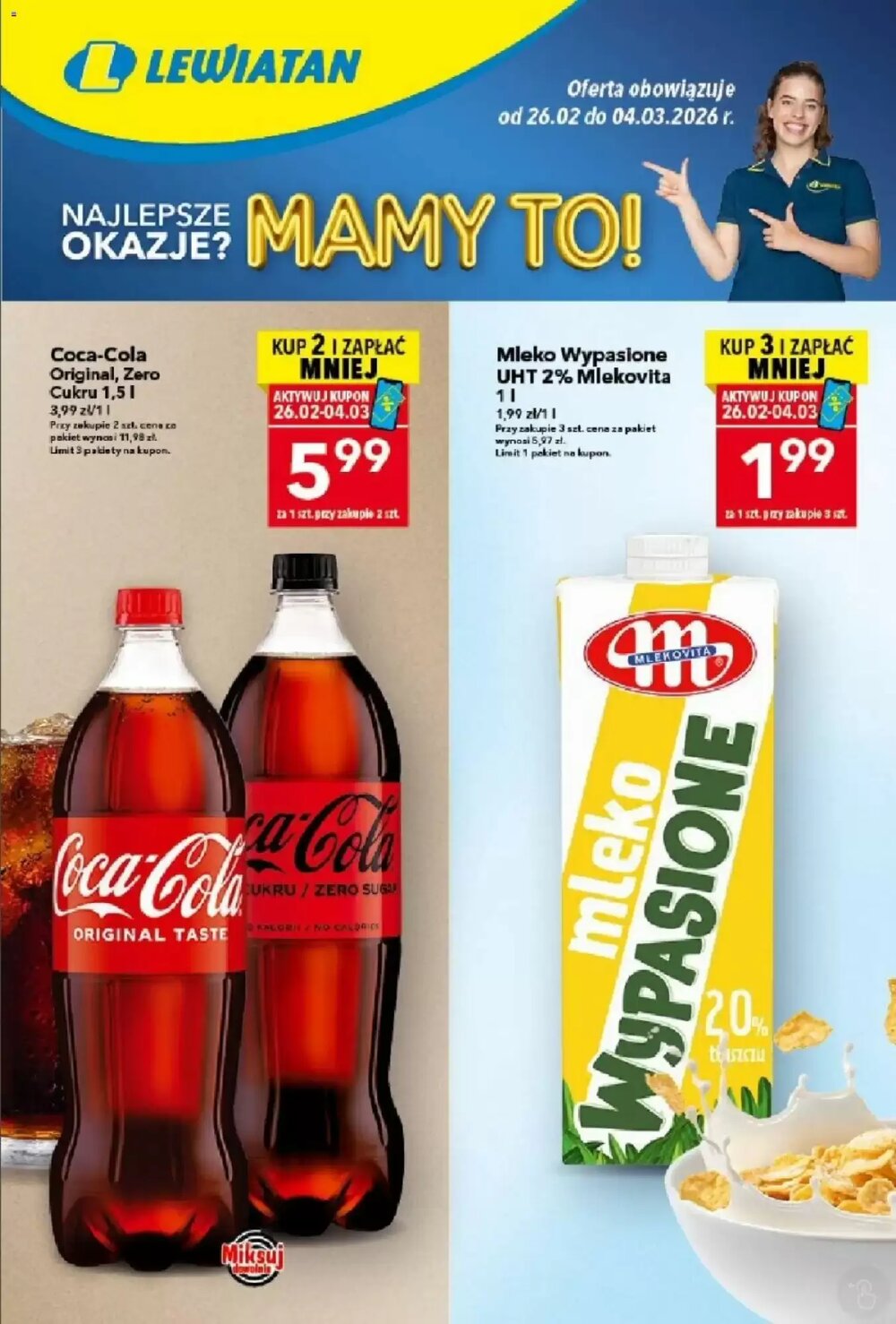 Gazetka promocyjna Lewiatan  ważna od 26.02.2026 - Strona 1.