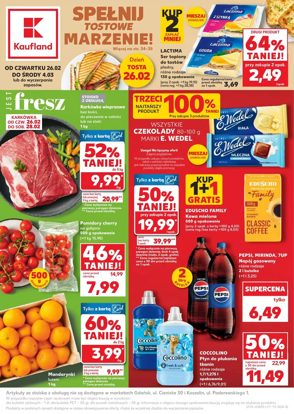 Gazetka promocyjna Kaufland ważna od 26.02.2026 - Strona 1.