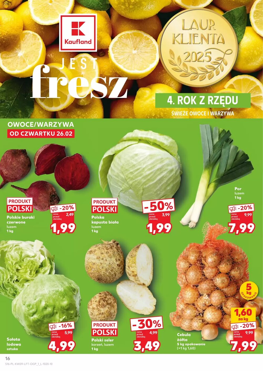 Gazetka promocyjna Kaufland  ważna od 26.02.2026 - Strona 16.