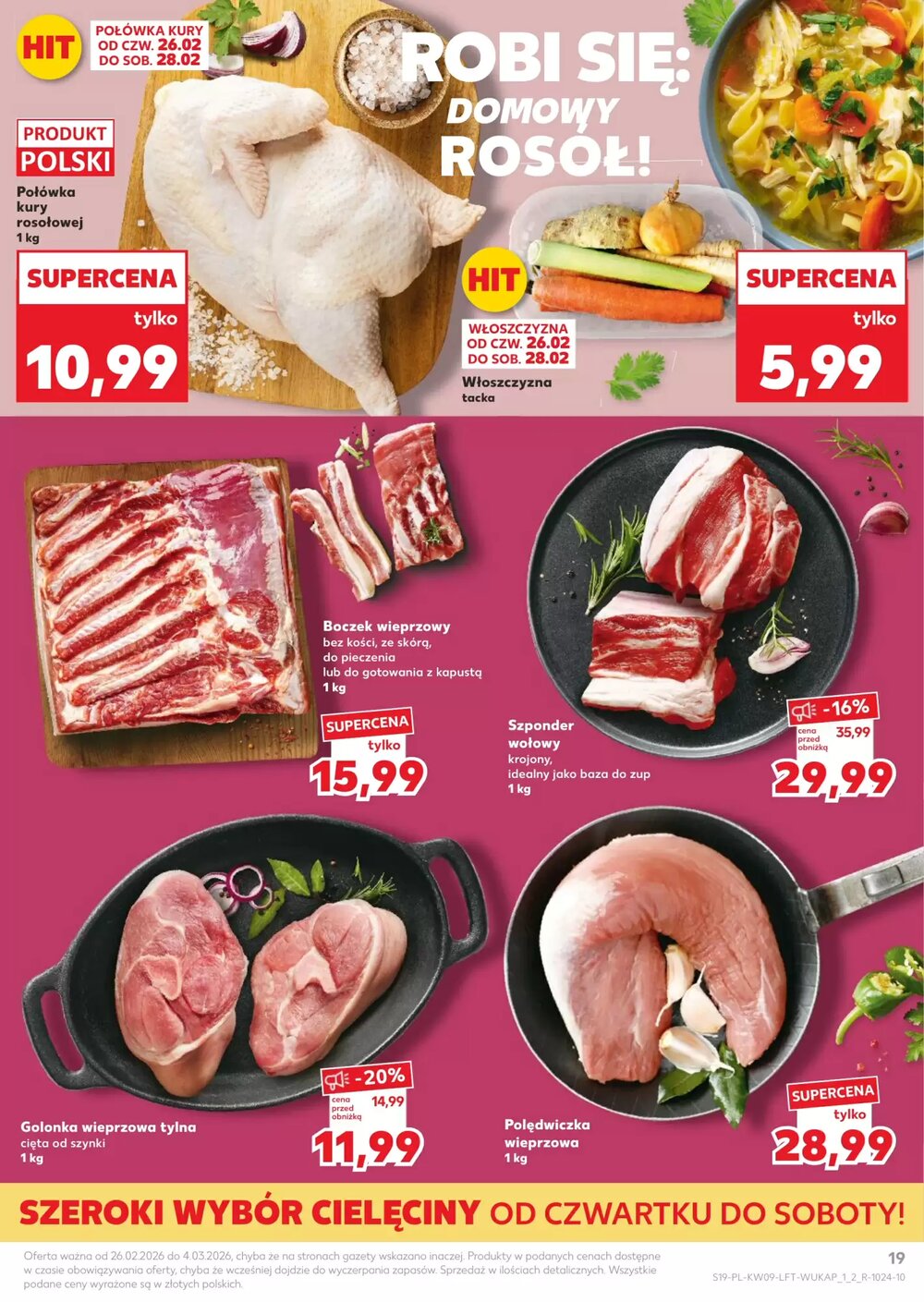 Gazetka promocyjna Kaufland  ważna od 26.02.2026 - Strona 19.