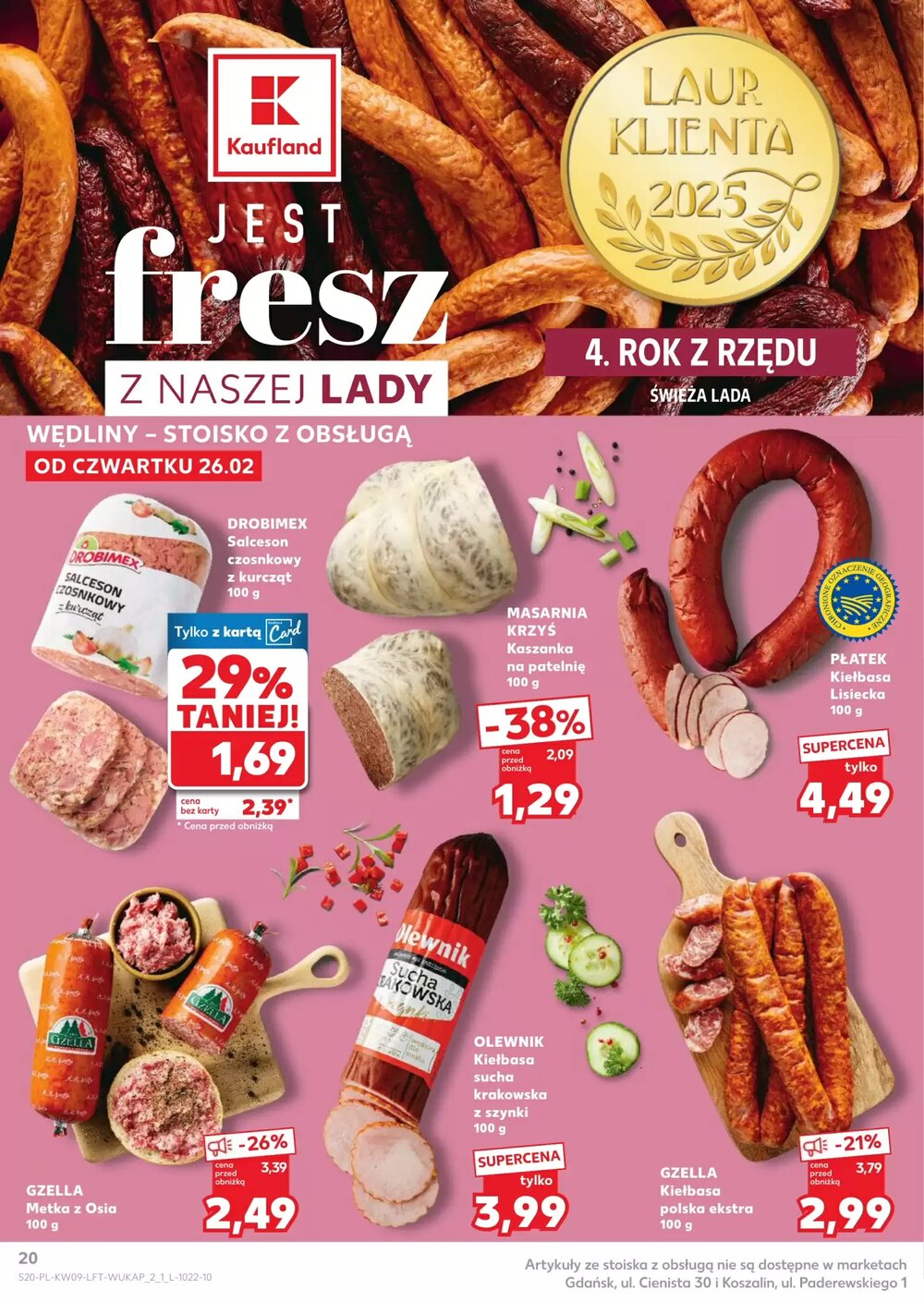 Gazetka promocyjna Kaufland  ważna od 26.02.2026 - Strona 20.