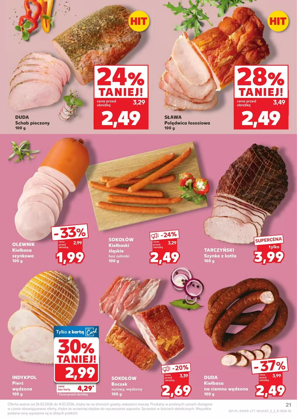 Gazetka promocyjna Kaufland  ważna od 26.02.2026 - Strona 21.