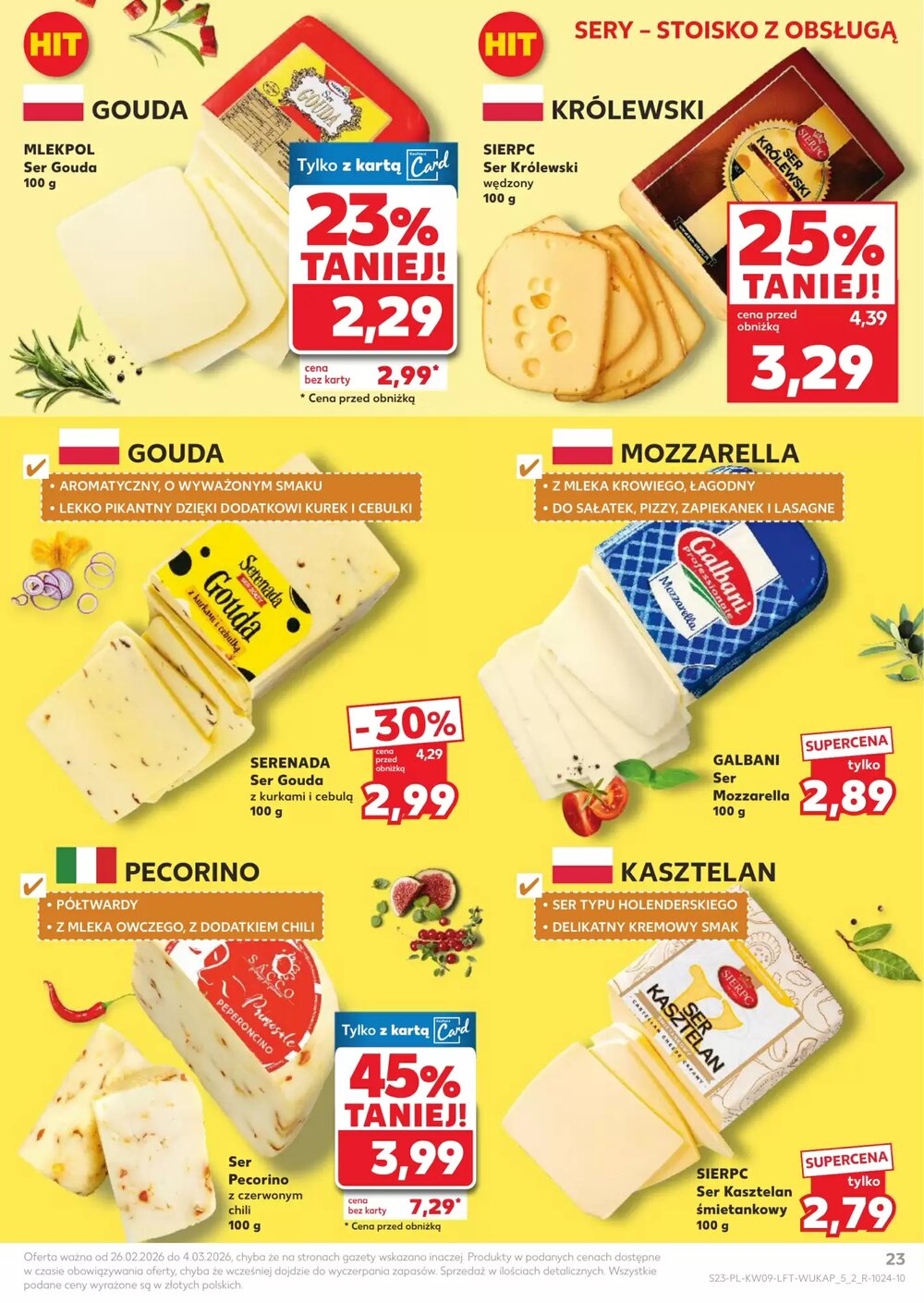 Gazetka promocyjna Kaufland  ważna od 26.02.2026 - Strona 23.