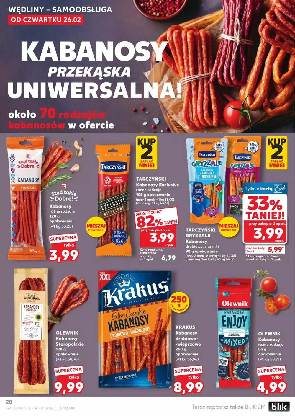 Gazetka promocyjna Kaufland  ważna od 26.02.2026 - Strona 28.