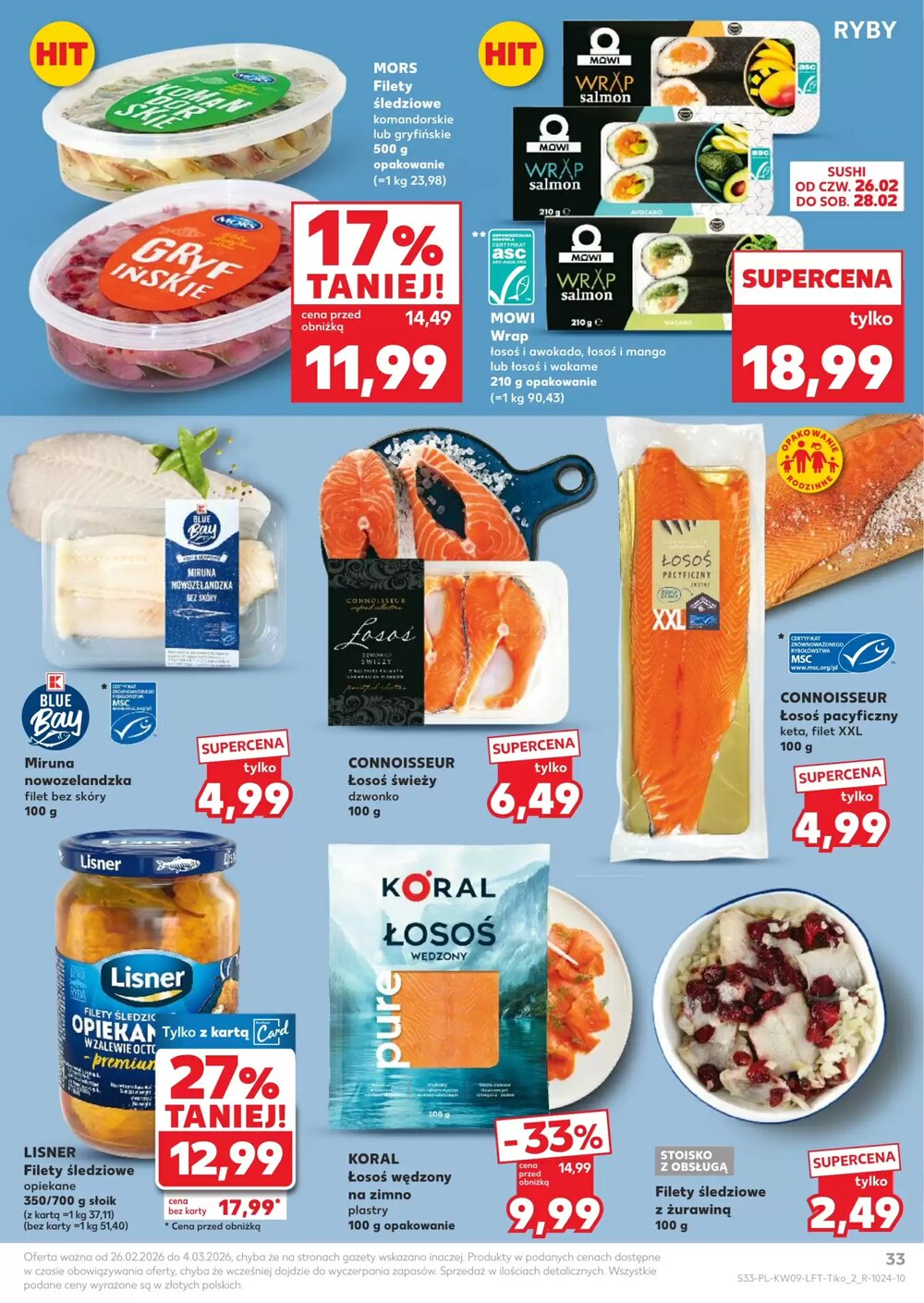 Gazetka promocyjna Kaufland  ważna od 26.02.2026 - Strona 33.