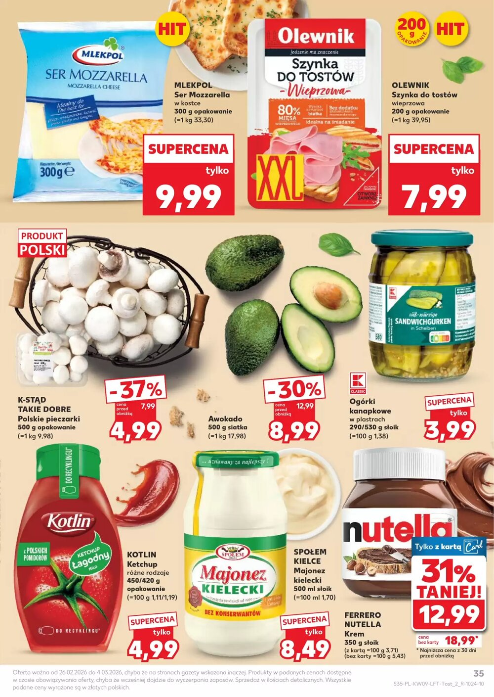 Gazetka promocyjna Kaufland  ważna od 26.02.2026 - Strona 35.