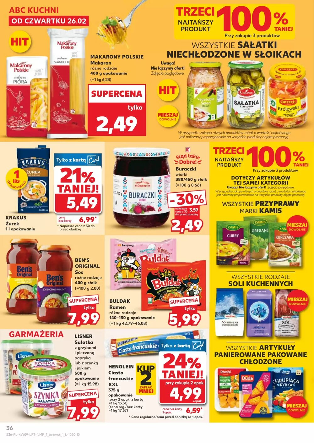 Gazetka promocyjna Kaufland  ważna od 26.02.2026 - Strona 36.