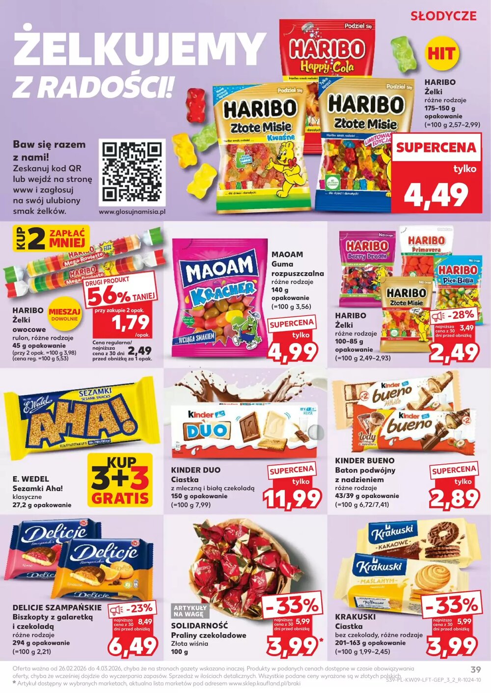Gazetka promocyjna Kaufland  ważna od 26.02.2026 - Strona 39.