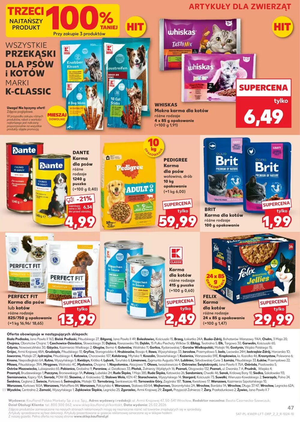 Gazetka promocyjna Kaufland  ważna od 26.02.2026 - Strona 47.