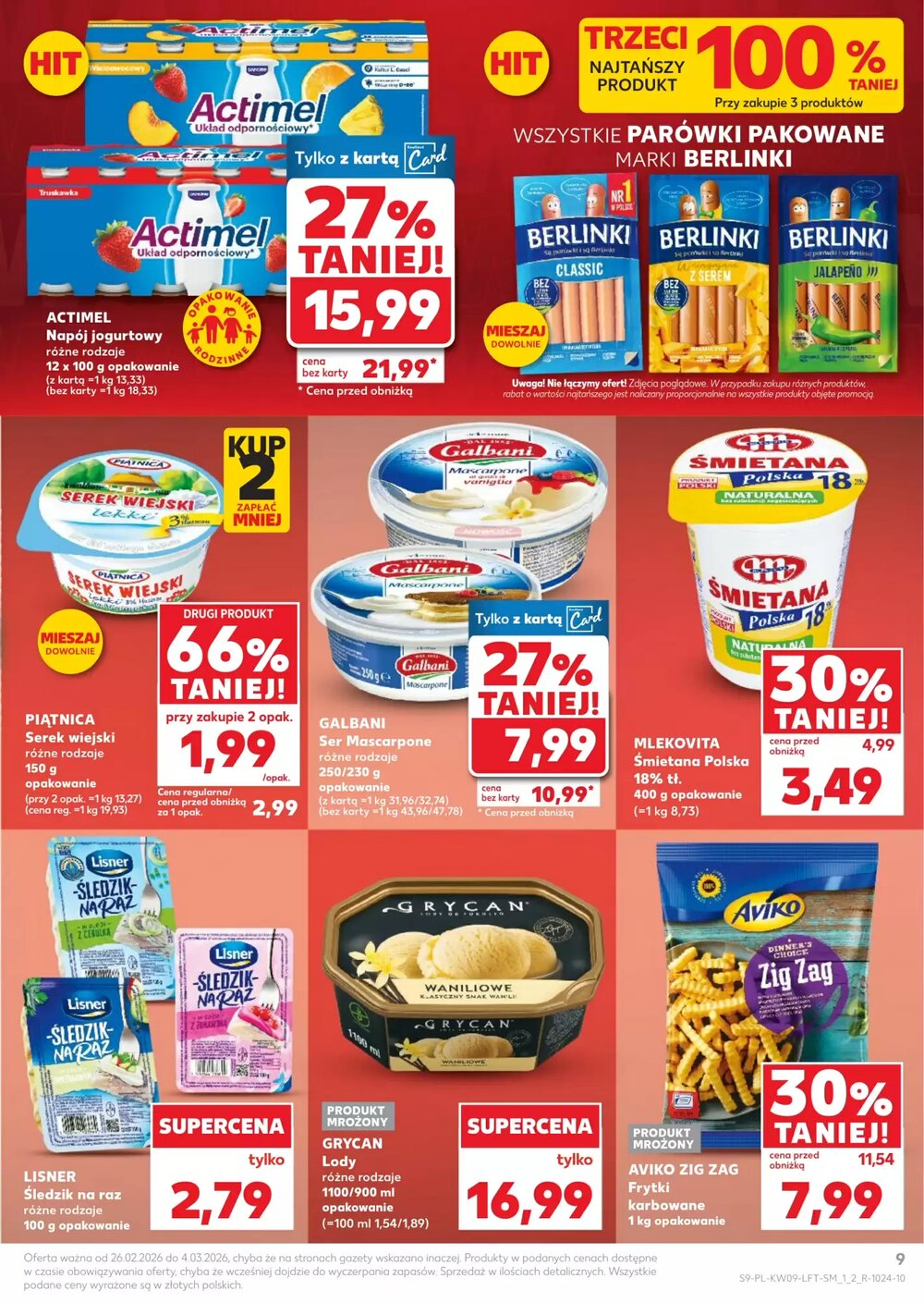 Gazetka promocyjna Kaufland  ważna od 26.02.2026 - Strona 9.