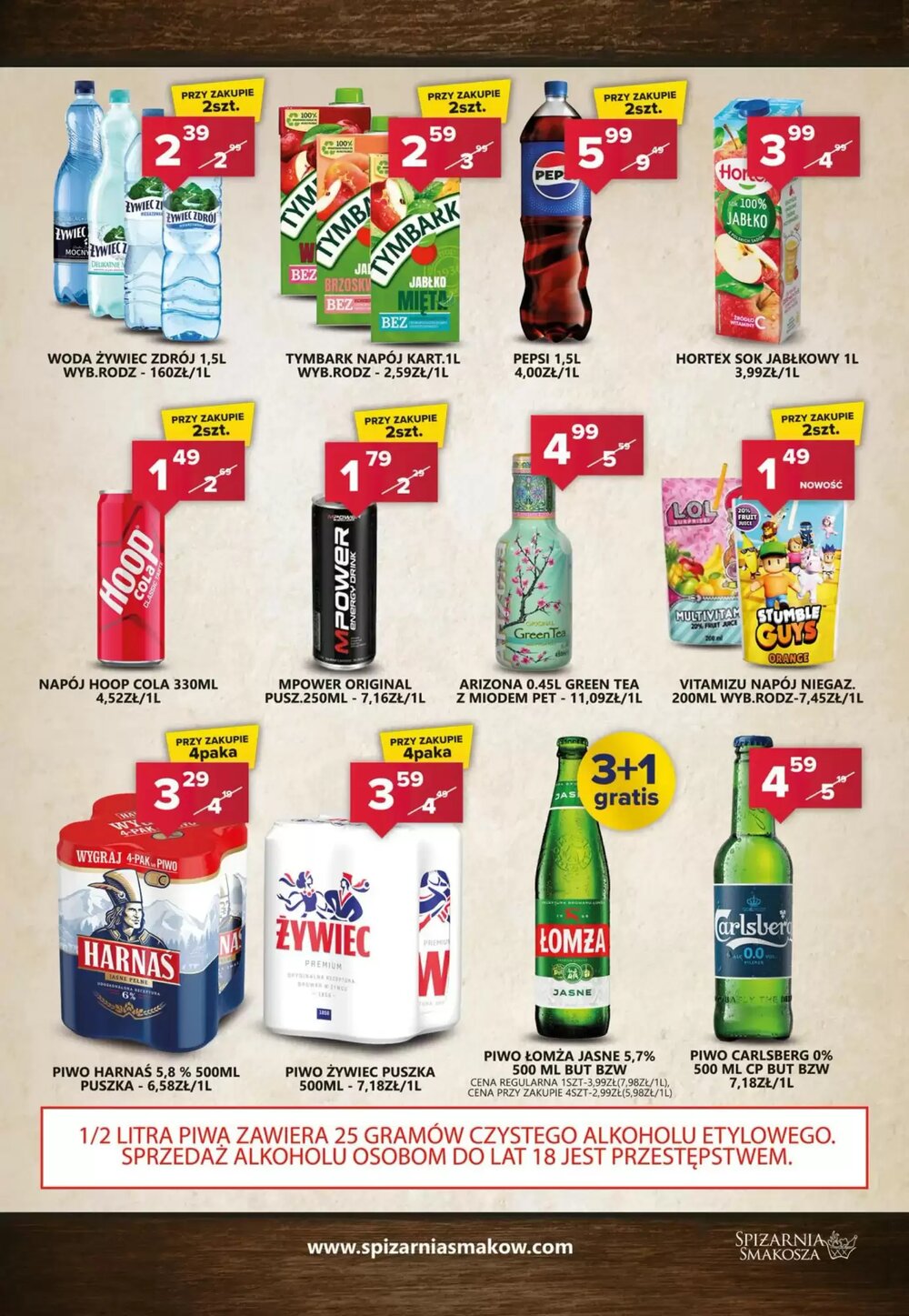 Gazetka promocyjna Spiżarnia Smakosza  ważna od 26.02.2026 - Strona 7.